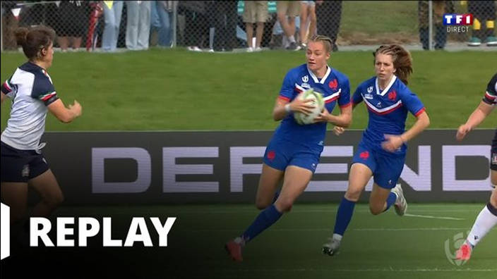 Rugby - Coupe du Monde Féminine - 1/4 de finale -